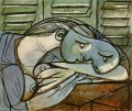 Cama con contraventanas 3 1936 cubismo Pablo Picasso